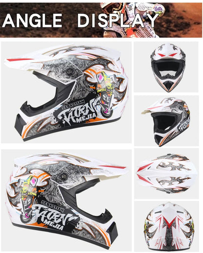 Full Face Off-road Motorcycle Helmet