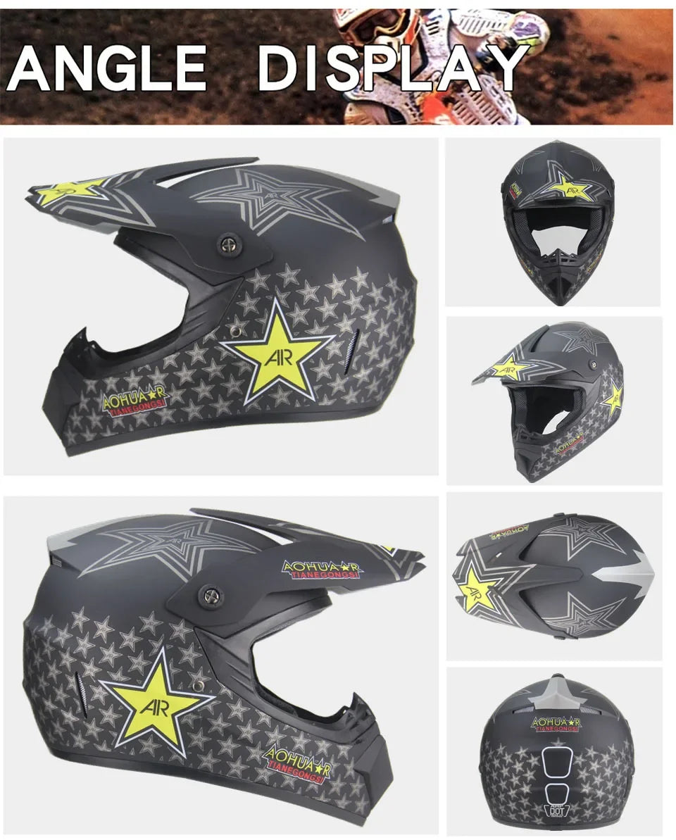 Full Face Off-road Motorcycle Helmet