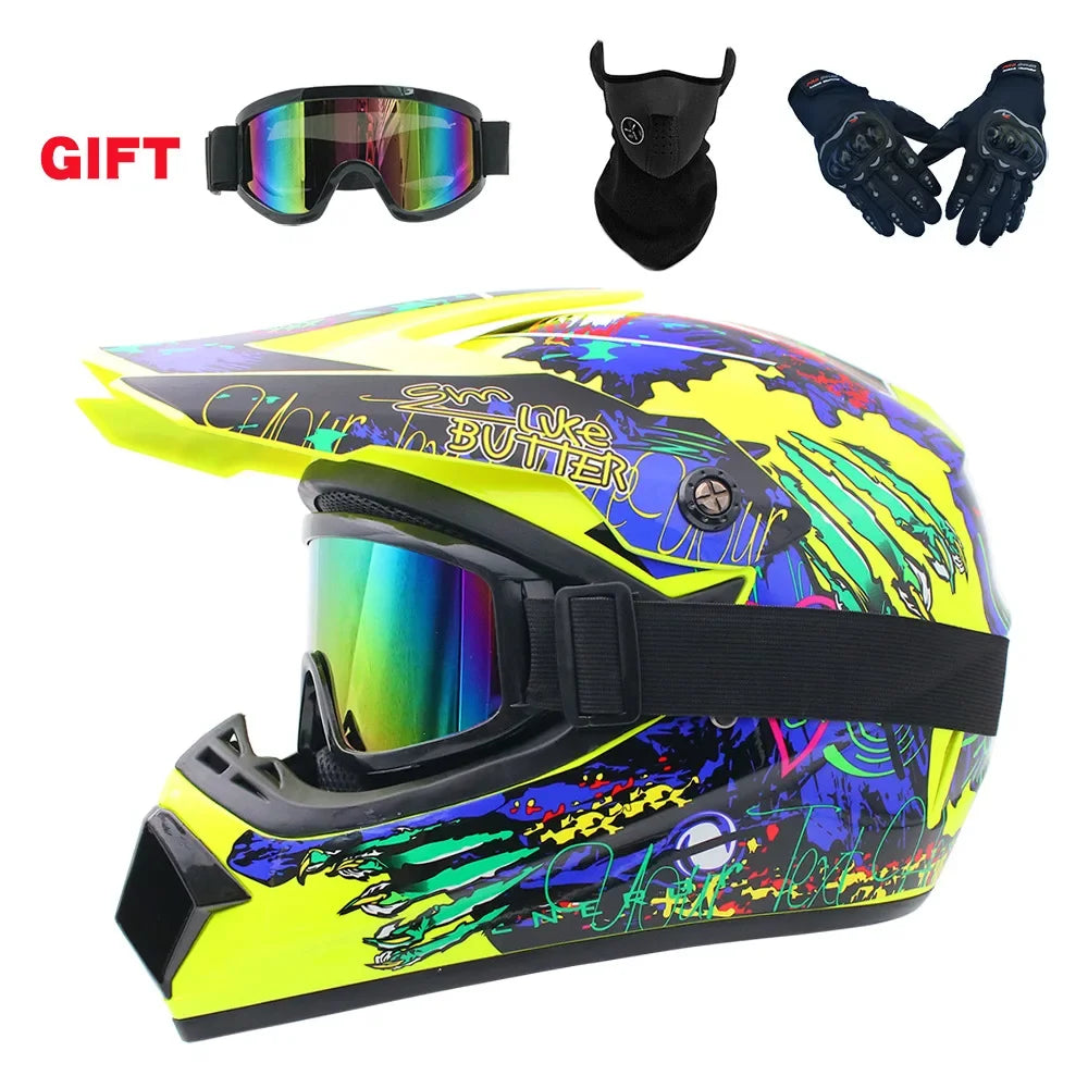 Full Face Off-road Motorcycle Helmet