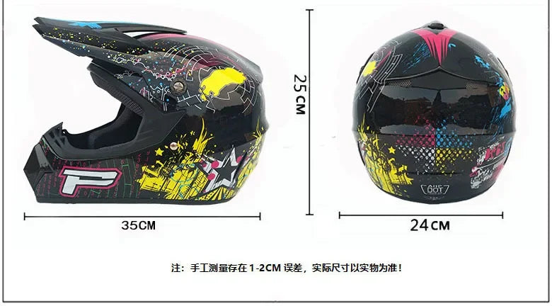 Full Face Off-road Motorcycle Helmet