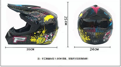 Full Face Off-road Motorcycle Helmet