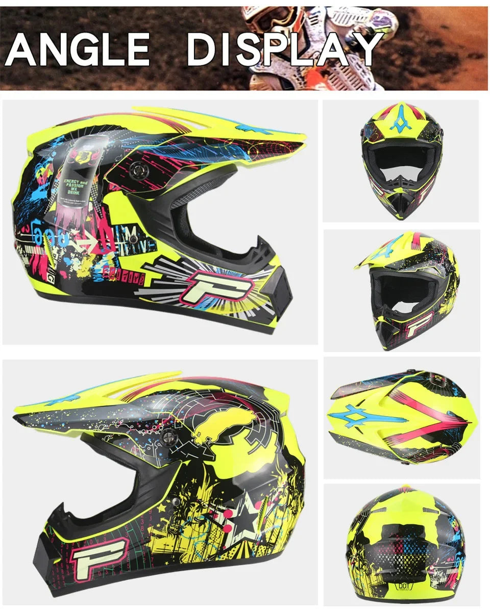 Full Face Off-road Motorcycle Helmet