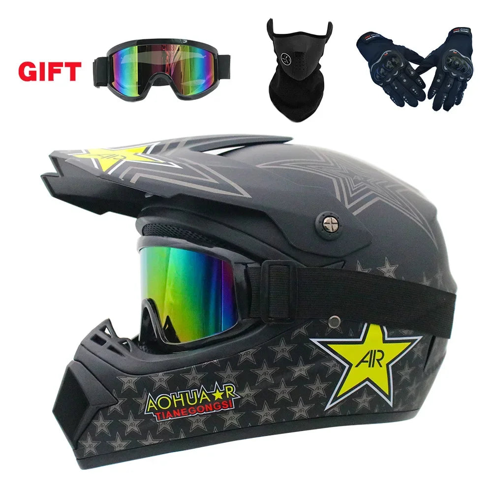 Full Face Off-road Motorcycle Helmet