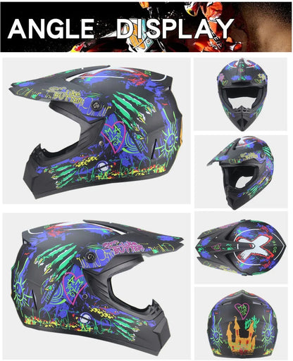 Full Face Off-road Motorcycle Helmet
