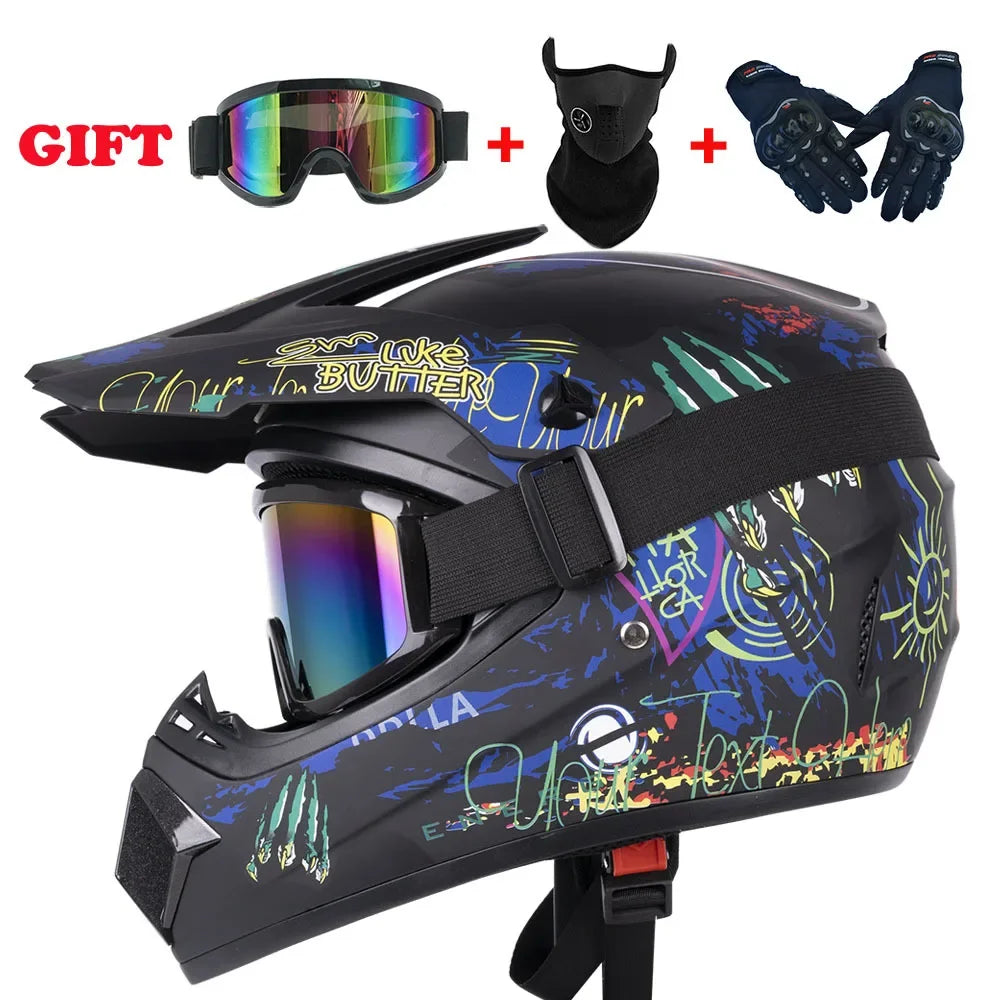 Full Face Off-road Motorcycle Helmet