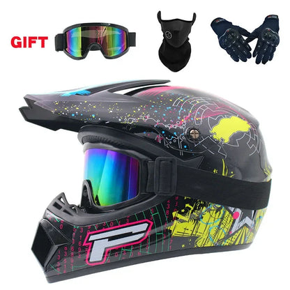 Full Face Off-road Motorcycle Helmet