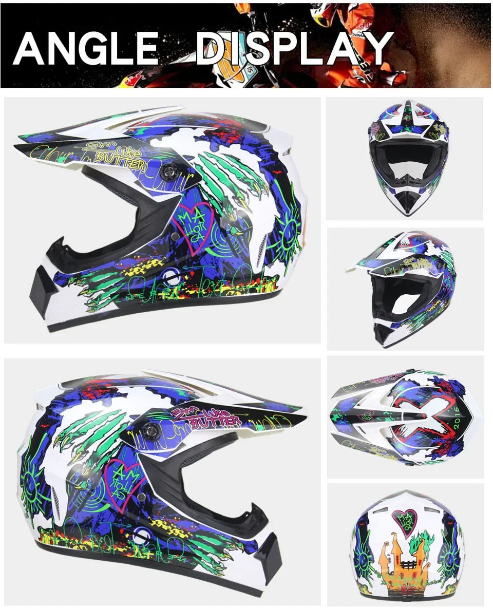 Full Face Off-road Motorcycle Helmet