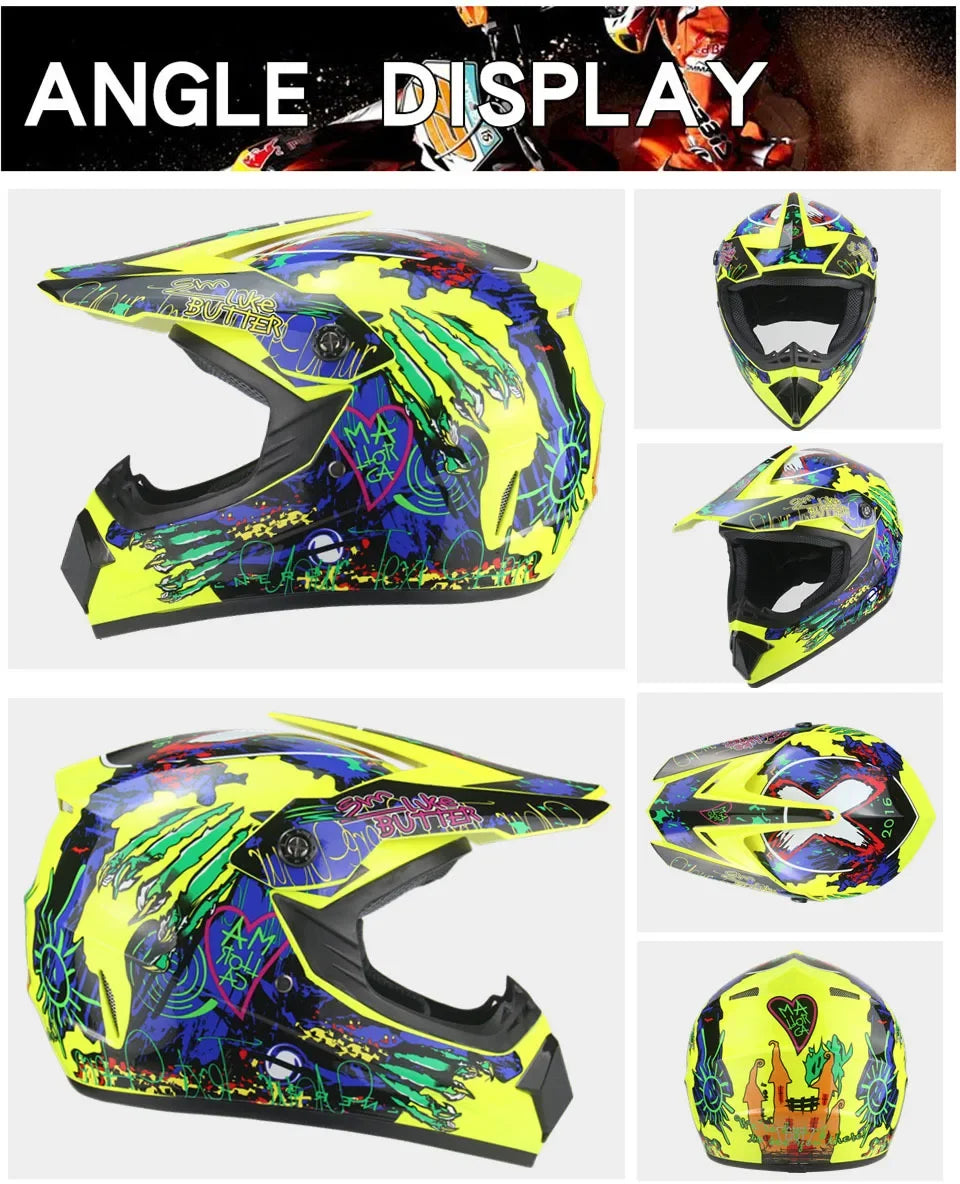 Full Face Off-road Motorcycle Helmet