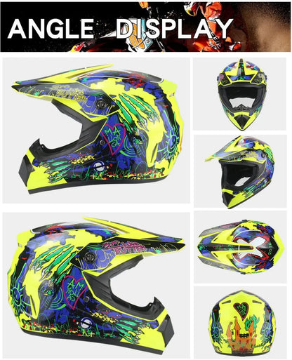 Full Face Off-road Motorcycle Helmet