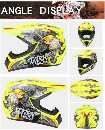 Full Face Off-road Motorcycle Helmet
