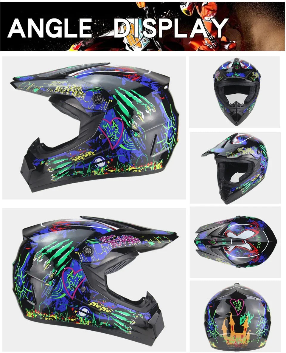 Full Face Off-road Motorcycle Helmet