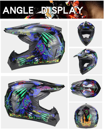 Full Face Off-road Motorcycle Helmet