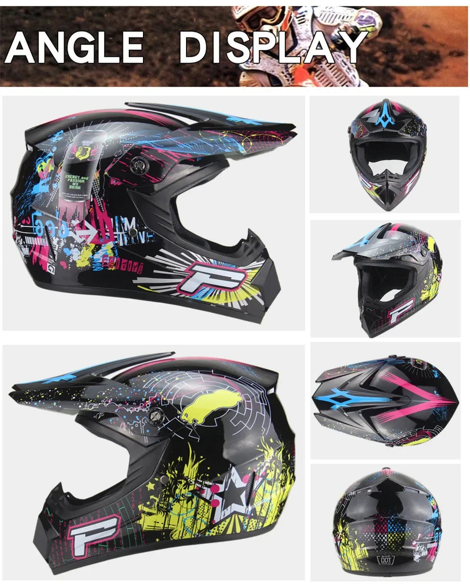 Full Face Off-road Motorcycle Helmet