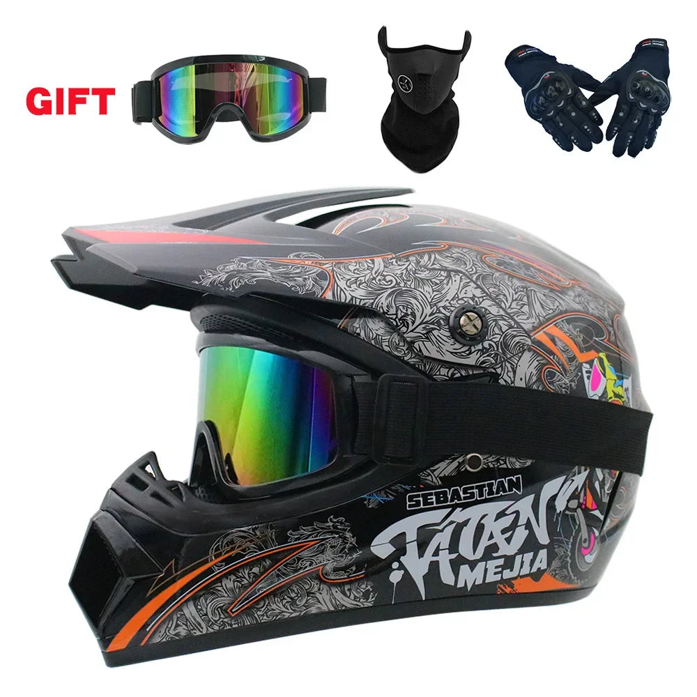 Full Face Off-road Motorcycle Helmet