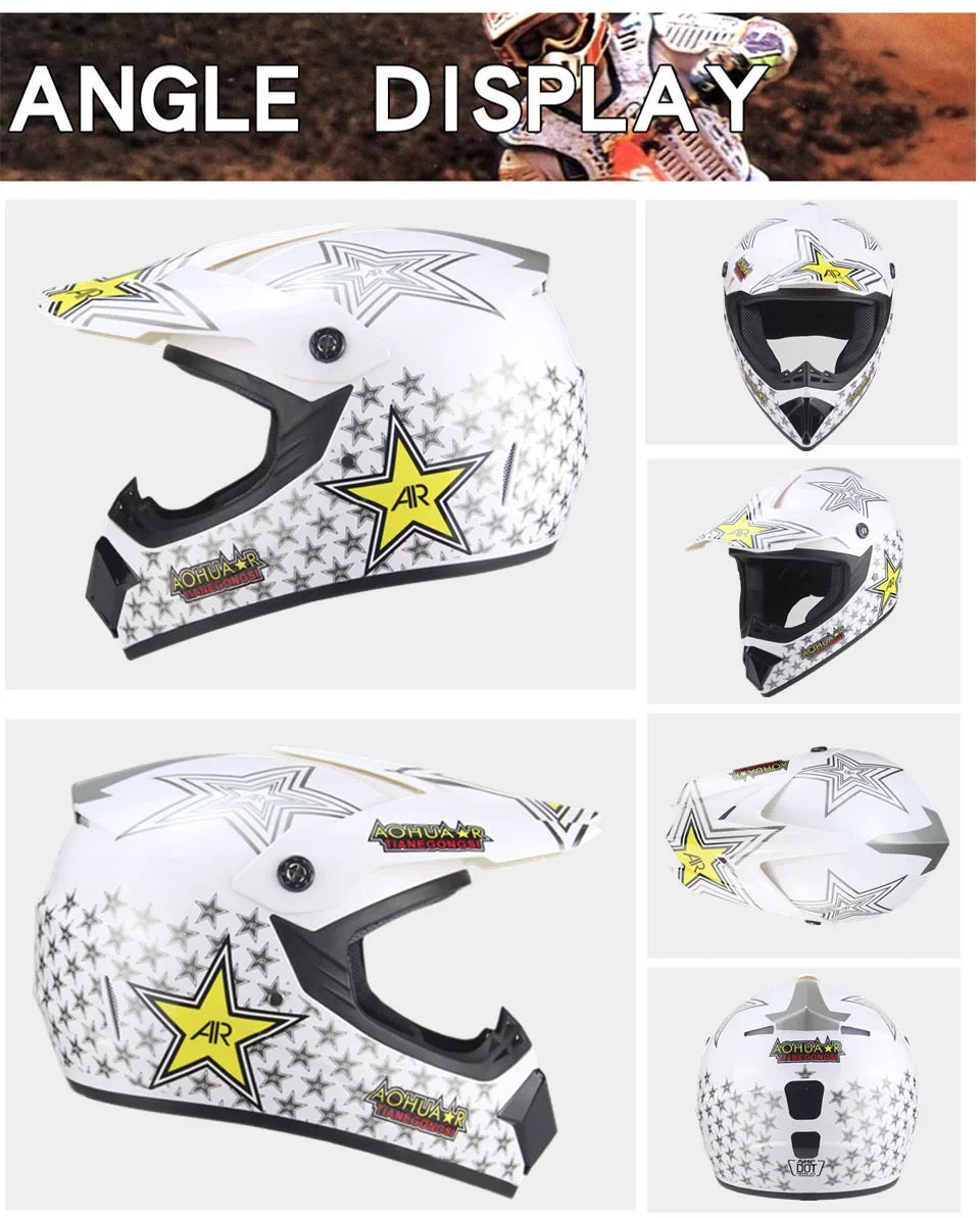 Full Face Off-road Motorcycle Helmet