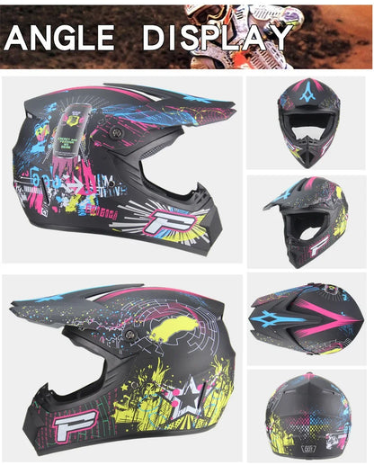 Full Face Off-road Motorcycle Helmet