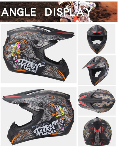 Full Face Off-road Motorcycle Helmet