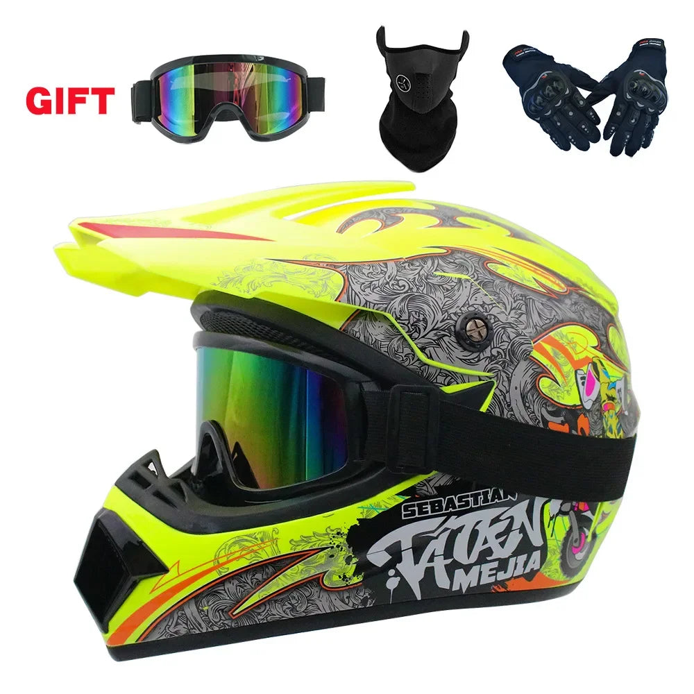 Full Face Off-road Motorcycle Helmet