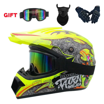 Full Face Off-road Motorcycle Helmet